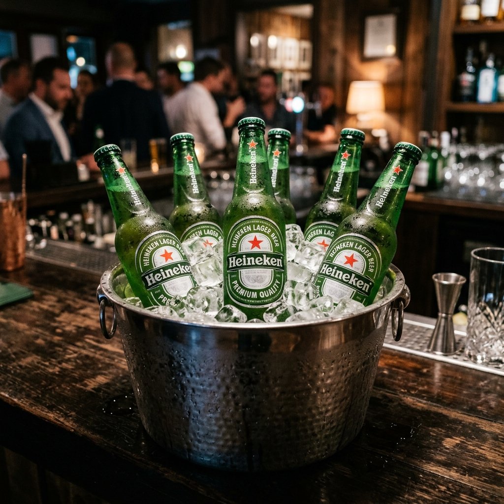 Balde Heineken (long neck)